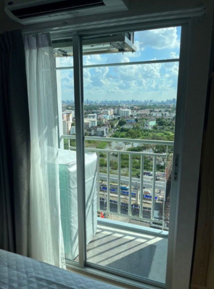 picture 🥳[Rent-RAR-1367] Lumpini Ville Chaengwatthana-Pakkret Station. Fl.16th*Washing machine *Near MRT Pink Line💚Line id: @thefirstagent - 4/13