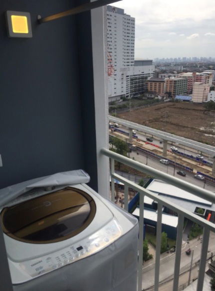 picture 🥳[Rent-RAR-1367] Lumpini Ville Chaengwatthana-Pakkret Station. Fl.16th*Washing machine *Near MRT Pink Line💚Line id: @thefirstagent - 11/13