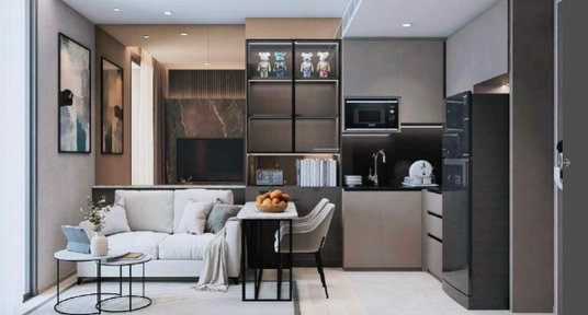 รูปภาพ For rent: The Extro Phayathai - Rangnam, beautiful, fully furnished, near BTS Victory Monument. Interested? Line @841qqlnr