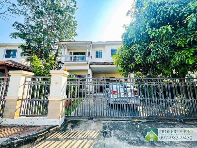 Houses for sale : House for Sale at Nantawan Srinakarin, 3 bedroom 71 sqw 185 sqm Near MRT Si Thepa, Thepharak, Samrong : EL24S-017