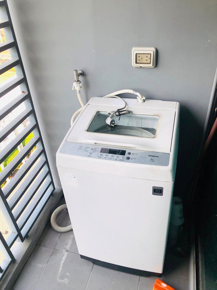 รูป ให้เช่าคอนโด ดิ เอ็กเซล คูคต ตึก A 28 ตรม.เฟอร์ครบ ตรงข้ามโลตัส ใกล้รถไฟฟ้าคูคต (TR0902) - รูปที่ 9/10