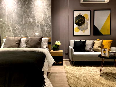 Condos for rent BTS Ekkamai : CG_EMT04 Rhythm Ekkamai, room available for rent, Line: @cgestate