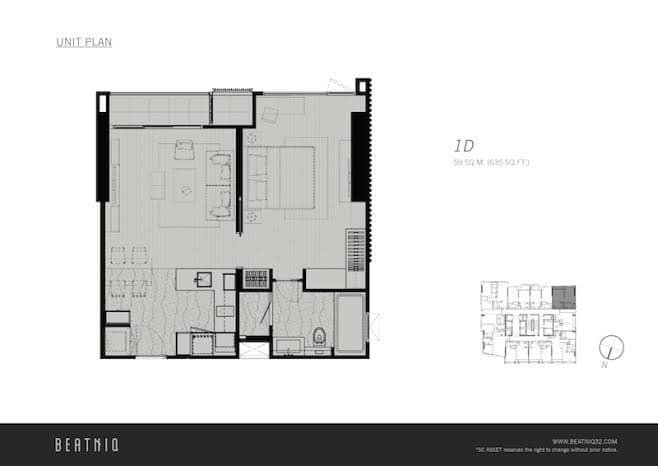 picture For Rent BEATNIQ Sukhumvit 32 (APR047) 👉id line : @condo88 - 14/14
