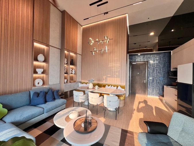 The symphony ห้องสวยที่สุดในโครงการ - 2ห้องนอน - ห้องCombine - 120 ตรม. ชั้น 38 วิวทะเล - ตกแต่งพร้อมอยู่