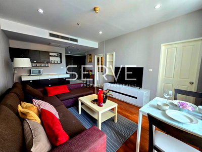 คอนโดให้เช่า : Nice Room 1 Bed with Bathtub 60.33 sq.m. Good Location BTS Phrom Phong 50 m. / For Rent -Siri Residence