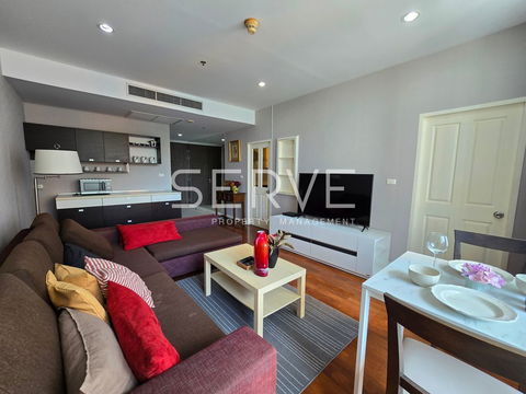 Nice Room 1 Bed with Bathtub 60.33 sq.m. Good Location BTS Phrom Phong 50 m. / For Rent -Siri Residence