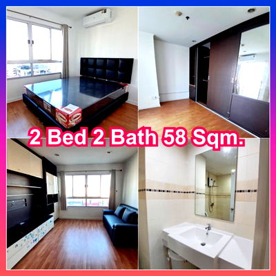 Condos for rent : Lumpini Ville Ramkhamhaeng 44 Condo for rent near Ramkhamhaeng Hospital, Hua Mak Krungthep Kreetha The Mall Bang Kapi