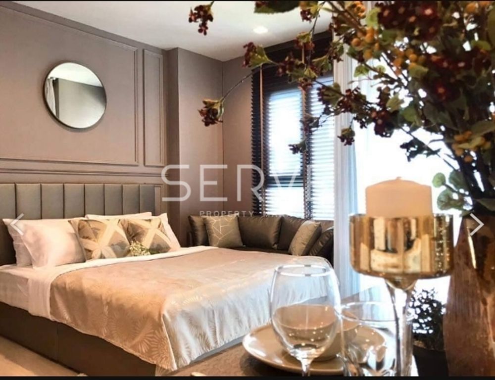 picture Studio Nice Room High Fl. 15+ Good View & Good Location BTS Phloen Chit 600 m. / For Rent-Life One Wireless - 1/4