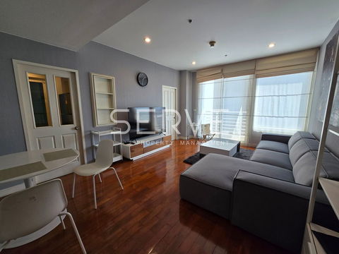 Hot Deal 30K!- 1 Bed with Bathtub 59 sq.m. High Fl. 10+ Good Location BTS Phrom Phong 50 m. / Rent-Siri Residence