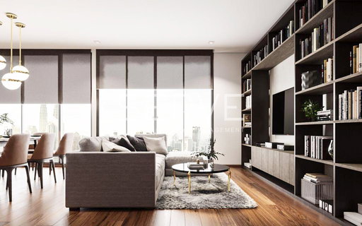 2 นอน ห้องคอมบาย กว้างขวาง 95 ตร.ม. แต่งสวยสไตล์ Modern มีรถรับส่ง ใกล้ BTS พร้อมพงษ์ 650 ม. ที่คอนโด Park 24 หรือ Park Origin Phrom Phong / ขายคอนโด