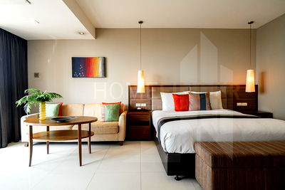 คอนโดให้เช่า : Bangna Pride Hotel &#038; Residence 1 bedroom, for rent