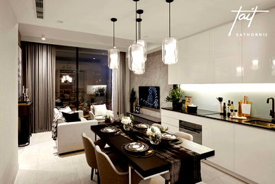 คอนโด BTS เซนต์หลุยส์ : Tait sathorn 12 1 bedroom, for sale
