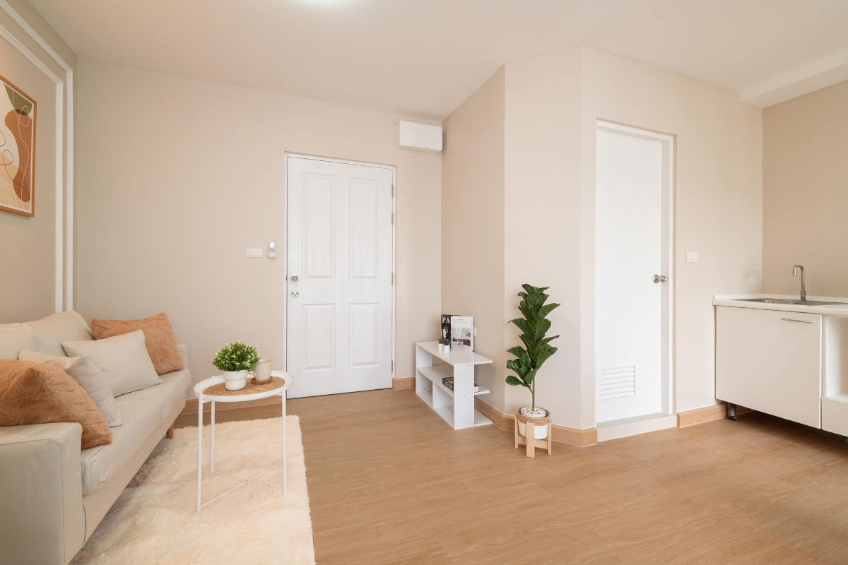 รูป SP1682**ขายด่วน** คอนโด  Plum Condo Samakkhi ขนาด 26.39 ตึก C ชั้น 8 สถานที่สำคัญใกล้เคียง เซ็นทรัล แจ้งวัฒนะ - รูปที่ 3/11