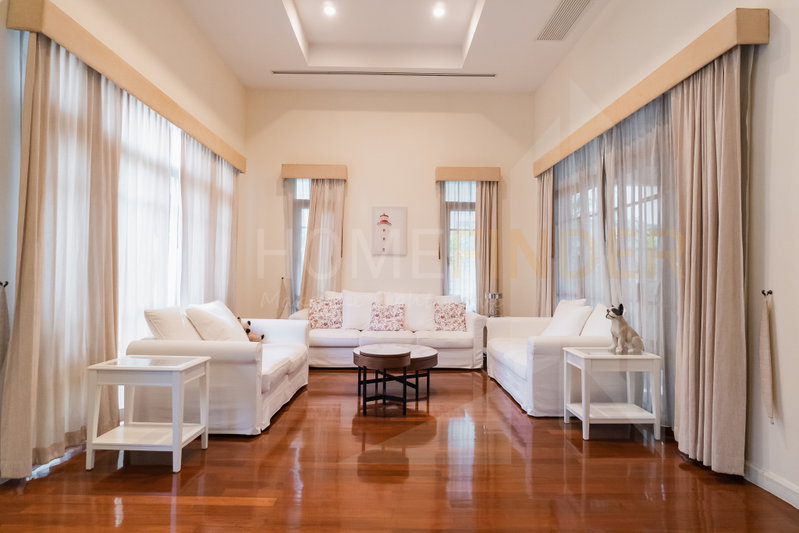 บ้านเดี่ยวให้เช่า : Sansiri House Sukhumvit 67 - 4 bedroom house for rent with swimming pool phra khanong, Sukhumvit Bangkok 4 bedrooms, for rent
