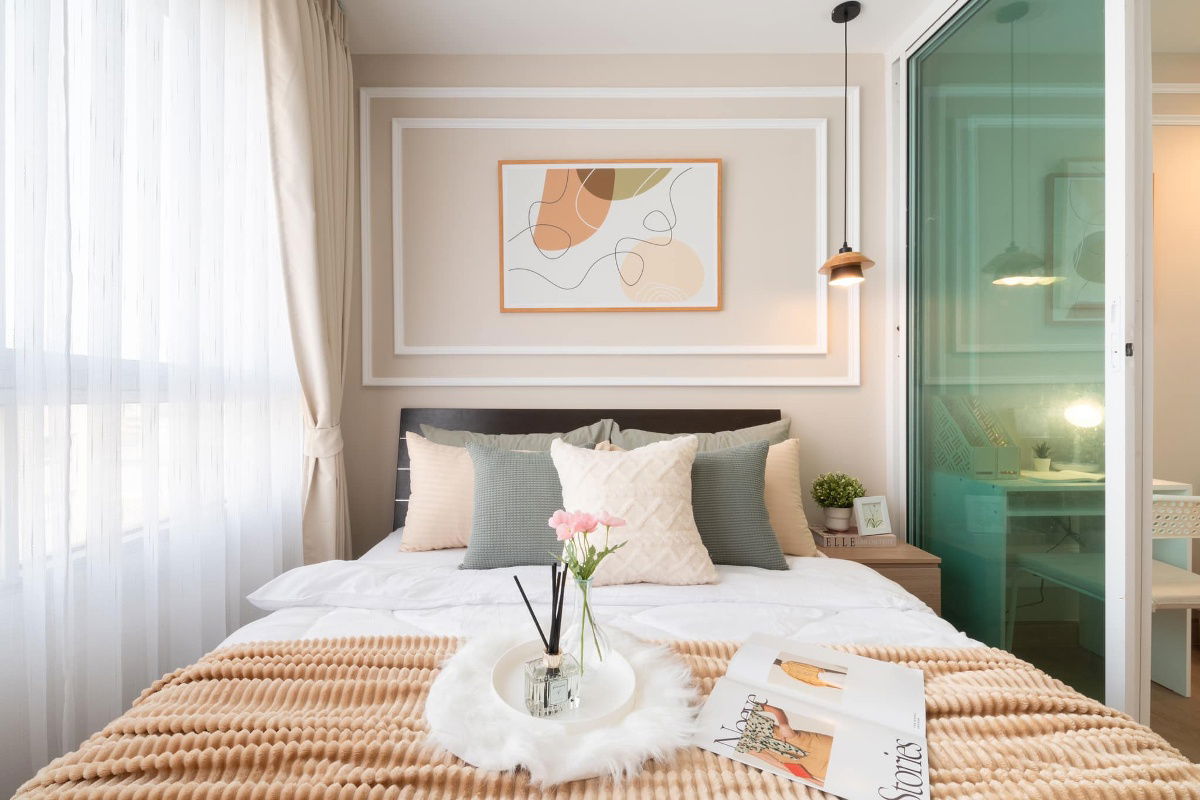 รูป SP1682**ขายด่วน** คอนโด  Plum Condo Samakkhi ขนาด 26.39 ตึก C ชั้น 8 สถานที่สำคัญใกล้เคียง เซ็นทรัล แจ้งวัฒนะ - รูปที่ 7/11