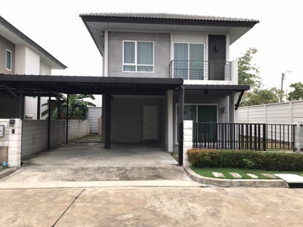 รูปภาพ Single house for rent, Centro Suksawat-Rama 3, 64 sq m., 3 bedrooms, 3 bathrooms, new corner house. Near Central Rama 3