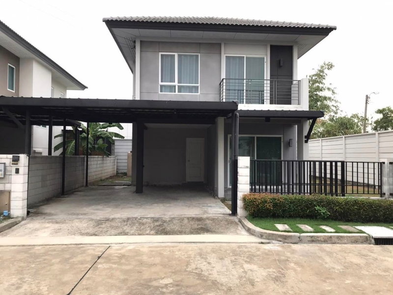 บ้านเดี่ยวให้เช่า : ให้เช่าบ้านเดี่ยว เซนโทร สุขสวัสดิ์-พระราม 3 64 ตรว. 3 นอน 3 น้ำ บ้านใหม่หลังมุม ใกล้เซ็นทรัลพระราม 3