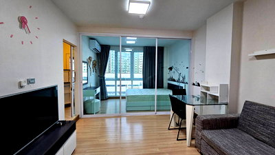 Condos for rent : 🔥R750 Condo for rent, Garden Asoke, Rama 9, next to Showdc, beautiful room, never rented out before, fully furnished, has waching manchine.