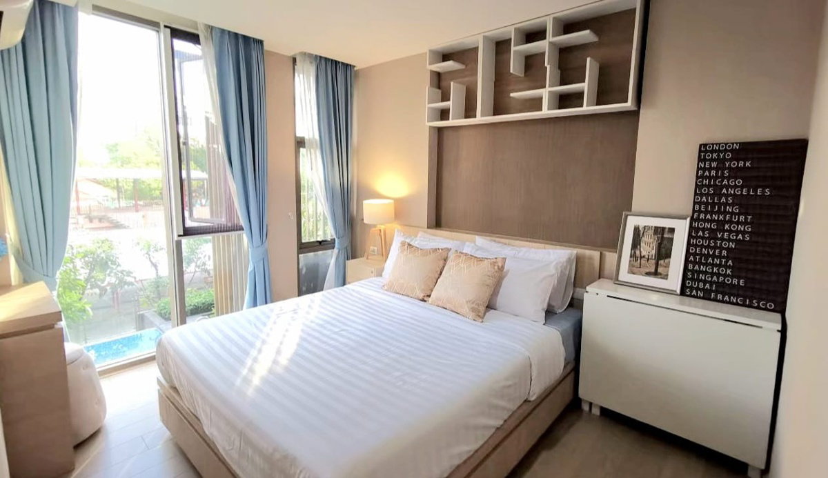 picture LINE @condorental for rent the room at Klass Silom - 1/8