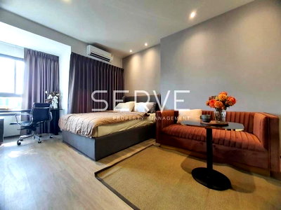 Condos for rent : Studio with Partition High Fl. 15+ Good Location Close to MRT Samyan 400 m. at Ideo Chula - Samyan Condo  / For Rent
