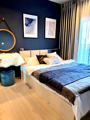 Condos for rent : For Rent Life Asoke-Rama9 Fully Furnished (Near Mrt Rama9 and Airport Link Makkasan)