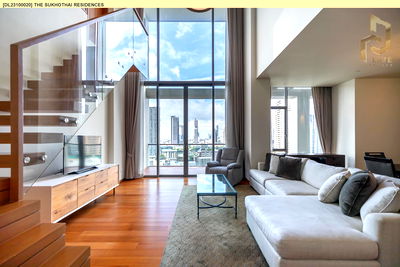 เช่าคอนโด สาทร ซอย 1 : DL23100020 ให้เช่าคอนโด เดอะ สุโขทัย เรสซิเดนซ์ (The Sukhothai Residences) ใกล้ BTS ศาลาแดง พร้อมเข้าอยู่ โทรด่วน 0614453194 LineID @162cjixi