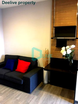 Condos for rent : DL010442 Condo for rent, The Room Sathorn - St.Louis near BTS Surasak, ready to move in, call urgently 0653619502 LineID @897iyzll