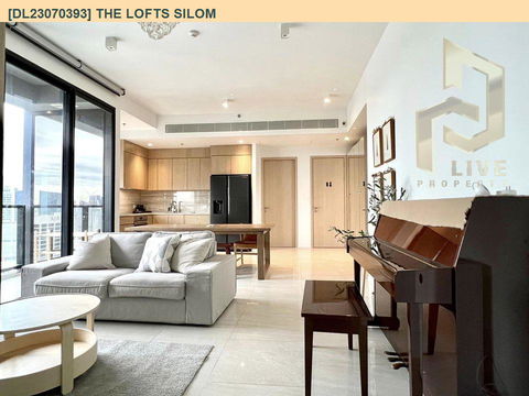 DL23070393 Condo for rent, The Lofts Silom near BTS สุรศักดิ์, ready to move in, call urgently 0656133286 LineID @655ebbvc