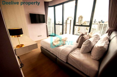 Condos for rent : DL006936 Condo for rent, Ashton Asoke near MRT สุขุมวิท, ready to move in, call urgently 0614453194 LineID @952jdxxk