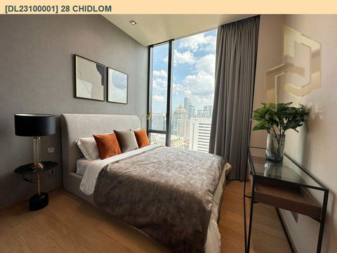 DL23100001 Condo for rent, 28 Chidlom near BTS Chit Lom, ready to move in, call urgently 0656133286 LineID @655ebbvc