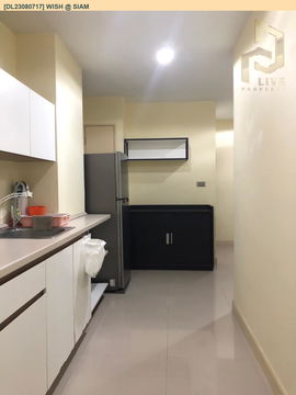 DL23080717 Condo for rent, Wish @ Siam near BTS Ratchathewi, ready to move in, call urgently 0638692663 LineID @534wlwof