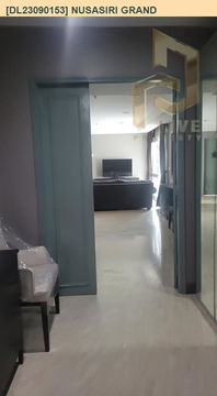 DL23090153 Condo for rent, Nusasiri Grand near BTS Ekkamai, ready to move in, call urgently 0656133286 LineID @655ebbvc