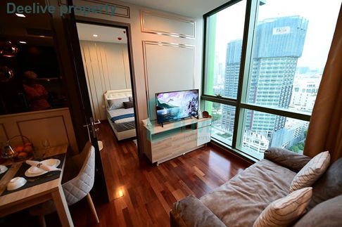 DL009553 Condo for rent, Wish Signature 2 Midtown Siam near BTS Ratchathewi, ready to move in, call urgently 0638692663 LineID @162cjixi