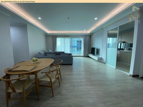 DL23070729 Condo for rent, Supalai Elite Phayathai near BTS Phaya Thai, ready to move in, call urgently 0656133286 LineID @655ebbvc