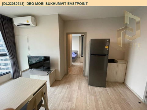 DL23080543 Condo for rent, IDEO Mobi Sukhumvit Eastpoint near BTS Bang Na, ready to move in, call urgently 0638692663 LineID @897iyzll