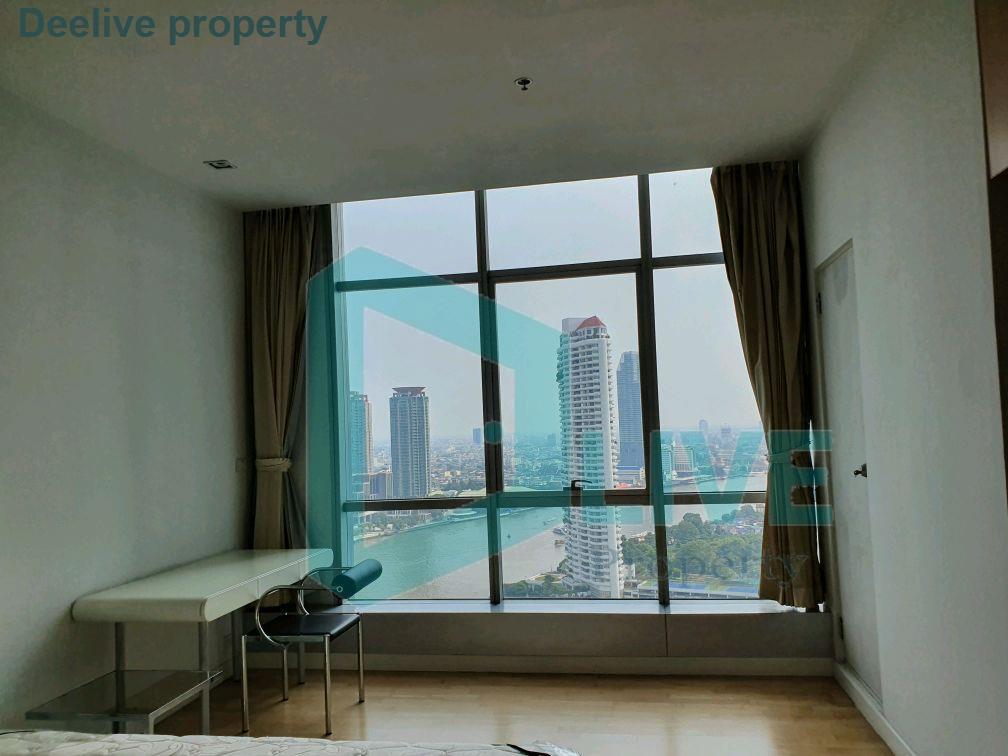 รูป DL010007 ให้เช่าคอนโด บ้านสาทร เจ้าพระยา (Baan Sathorn Chaopraya) ใกล้ BTS สะพานตากสิน พร้อมเข้าอยู่ โทรด่วน 0614453194 LineID @952jdxxk - รูปที่ 7/8