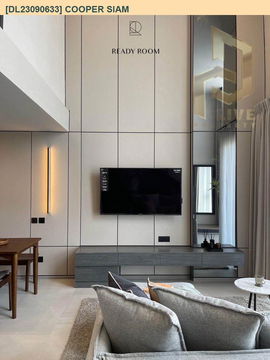 DL23090633 Condo for rent, Cooper Siam near BTS National Stadium, ready to move in, call urgently 0656133286 LineID @655ebbvc