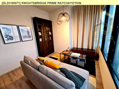 Condos for rent : DL23100071 Condo for rent, Knightsbridge Prime Ratchayothin near BTS Phahon Yothin 24, ready to move in, call urgently 0800343450 LineID @655ebbvc