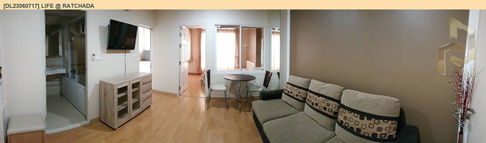 DL23060717 Condo for rent, Life @ Ratchada near MRT ลาดพร้าว, ready to move in, call urgently 0656133286 LineID @655ebbvc