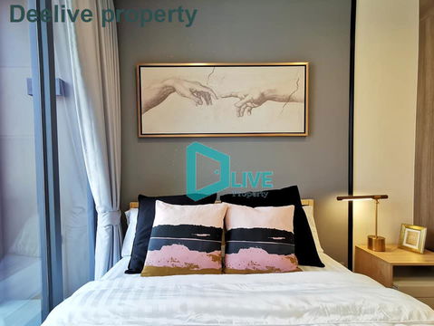 DL22120575 Condo for rent, THE LINE Phahon - Pradipat near BTS Saphan Khwai, ready to move in, call urgently 0638692663 LineID @534wlwof