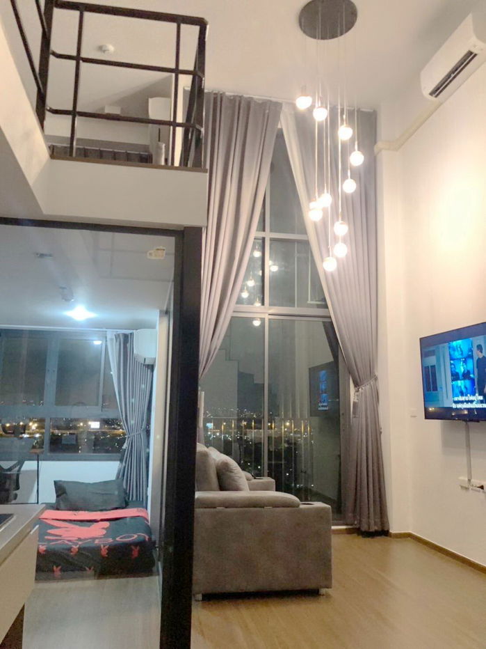 picture IDON145  For rent, IDEO New Rama 9, Floor 21, Duplex📌2 bedrooms 50sqm. 28,000./month 064-959-8900 - 2/13