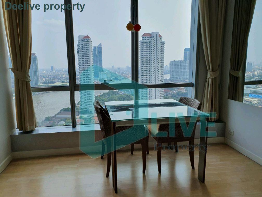 รูป DL010007 ให้เช่าคอนโด บ้านสาทร เจ้าพระยา (Baan Sathorn Chaopraya) ใกล้ BTS สะพานตากสิน พร้อมเข้าอยู่ โทรด่วน 0614453194 LineID @952jdxxk - รูปที่ 5/8