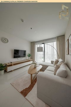 DL23060643 Condo for rent, Supalai Premier Charoen Nakhon near BTS Klong San, ready to move in, call urgently 0656133286 LineID @655ebbvc