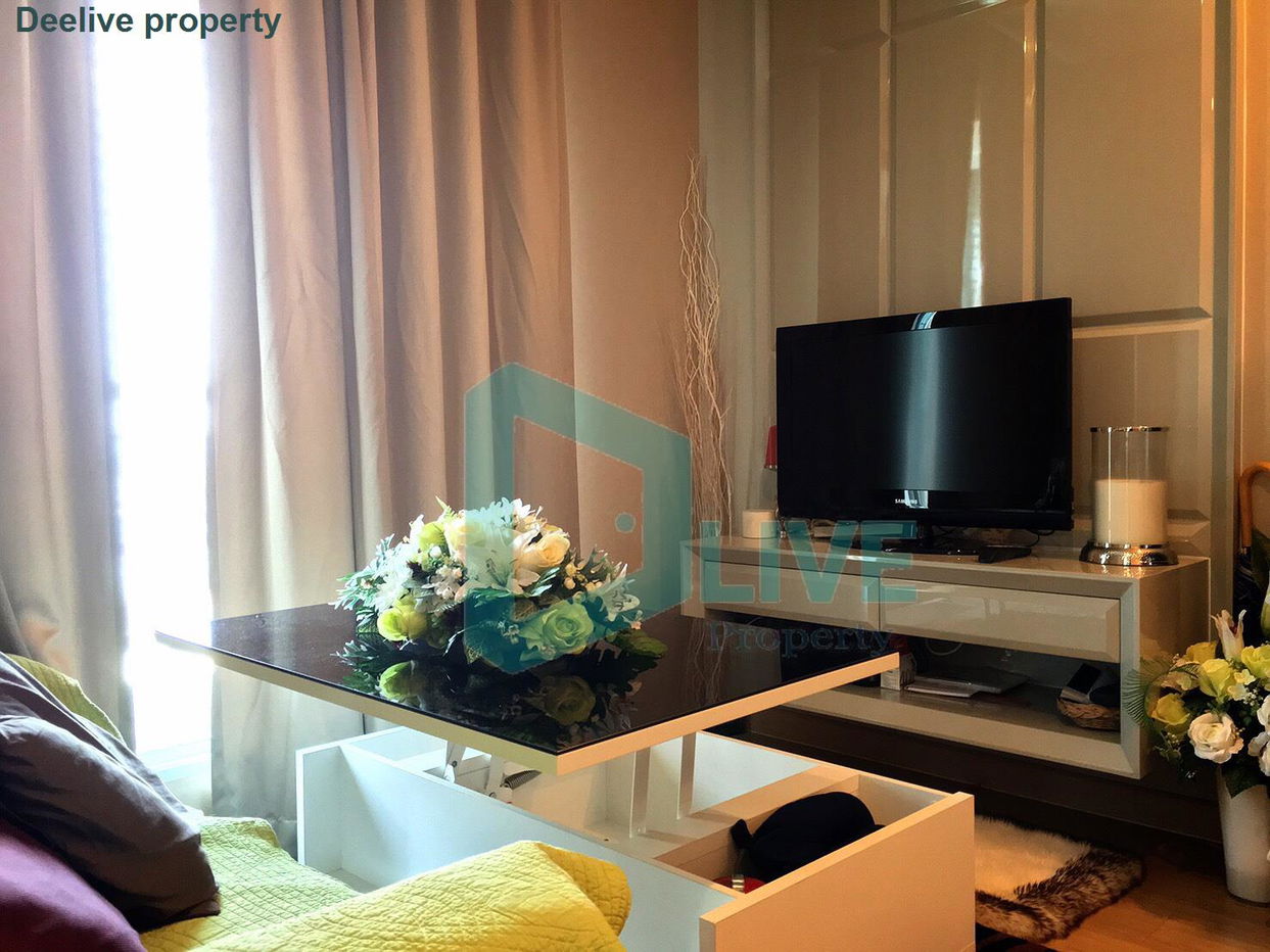 picture DL008749 Condo for rent, The Address Phayathai near BTS Phaya Thai, ready to move in, call urgently 0614453194 LineID @897iyzll - 1/8