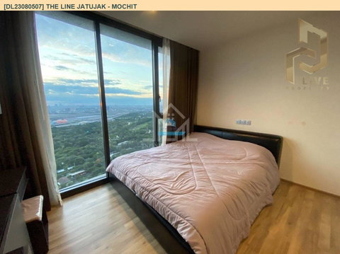 DL23080507 Condo for rent, THE LINE Jatujak - Mochit near BTS Chatuchak park, ready to move in, call urgently 0653619502 LineID @952jdxxk