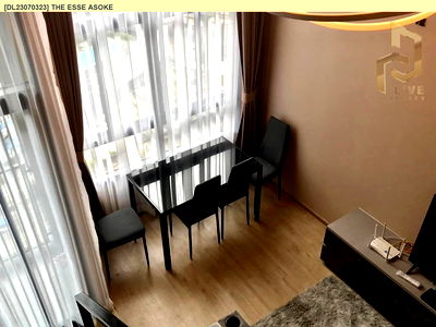 Condos for rent : DL23070323 Condo for rent, The ESSE Asoke near BTS Asok, ready to move in, call urgently 0656133286 LineID @655ebbvc
