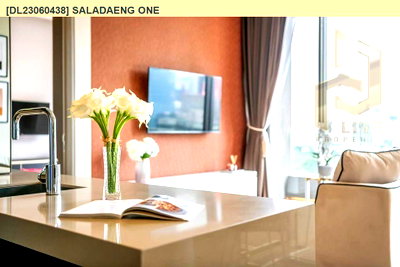 Condos for rent : DL23060438 Condo for rent, Saladaeng One near BTS Sala Daeng, ready to move in, call urgently 0614453194 LineID @952jdxxk