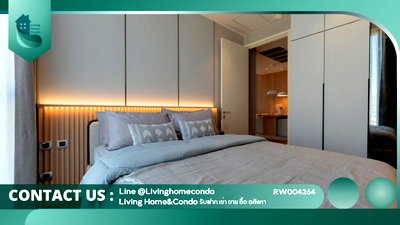 Condos for rent :  For rent KHUN by YOO, beautifully decorated condo, Luxury, 2 bedrooms, 2 bathrooms, fully furnished, ready to move in LH-RW004264