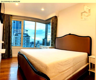 Condos for rent : DL23090498 Condo for rent, Q Langsuan near BTS Ratchadamri , ready to move in, call urgently 0653619502 LineID @897iyzll
