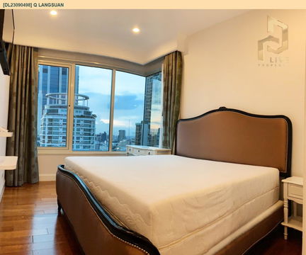 DL23090498 Condo for rent, Q Langsuan near BTS Ratchadamri , ready to move in, call urgently 0656133286 LineID @655ebbvc